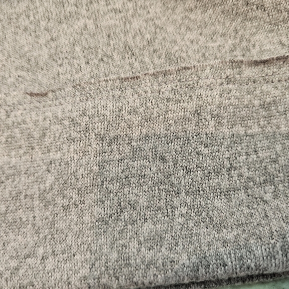 Andrée by Unit Heathered Mauve Knit Pullover Top Size Small Long Sleeve Soft Str - Picture 3 of 11